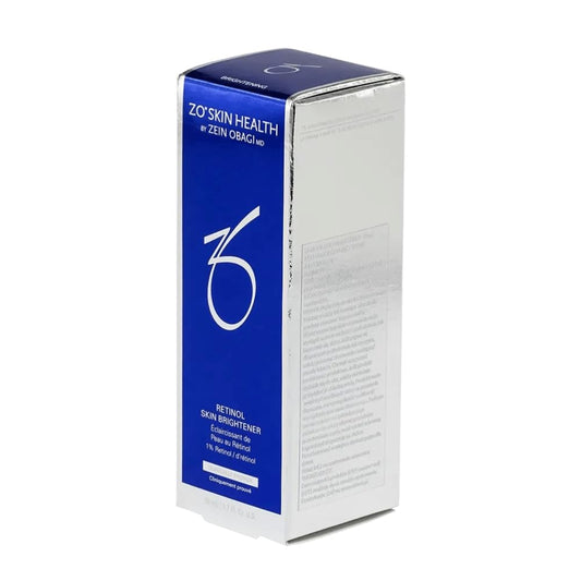 ZO SKIN HEALTH Retinol Brightener bottle highlighting premium packaging for daily use