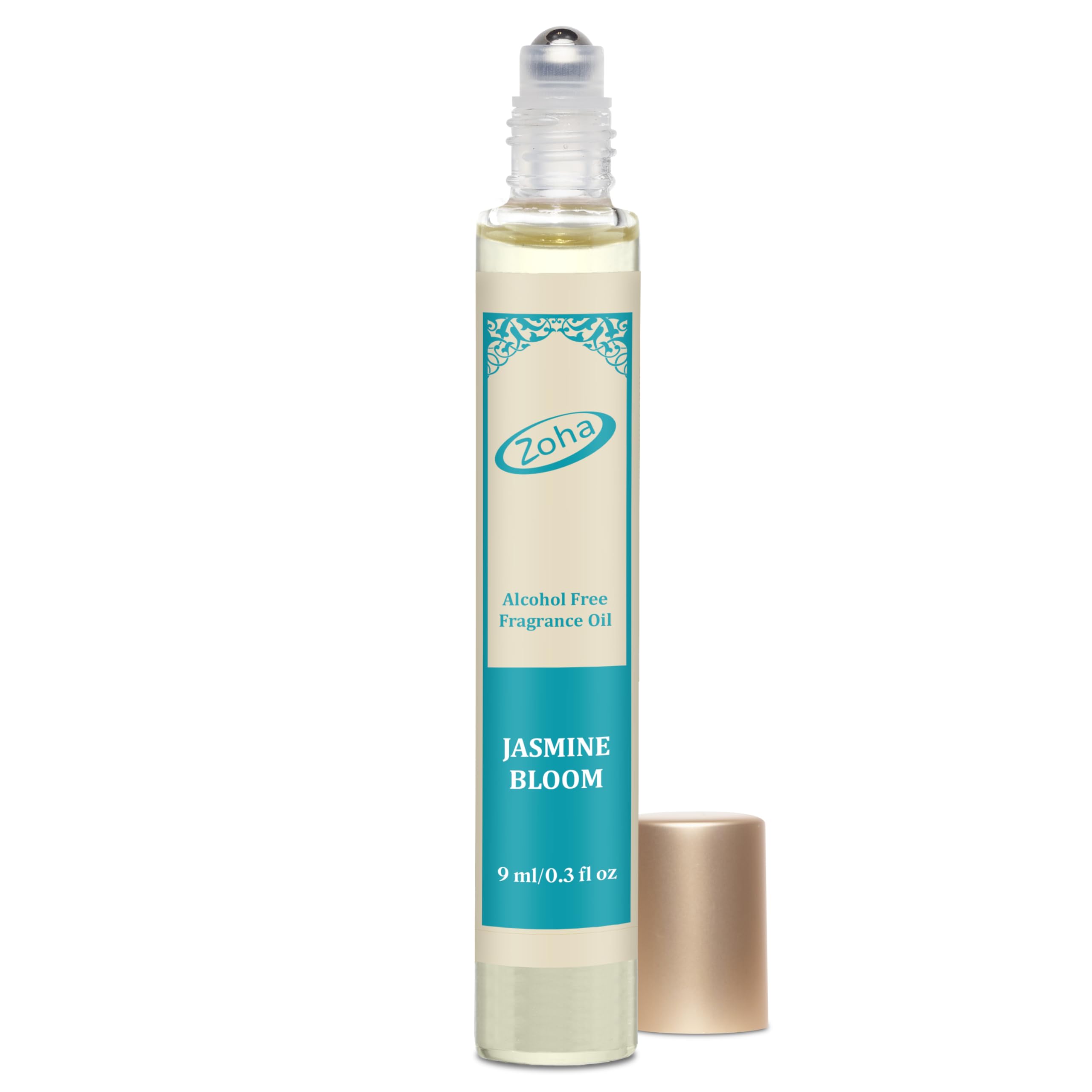 Zoha Jasmine Bloom bottle shows inviting floral notes for daily wear.
