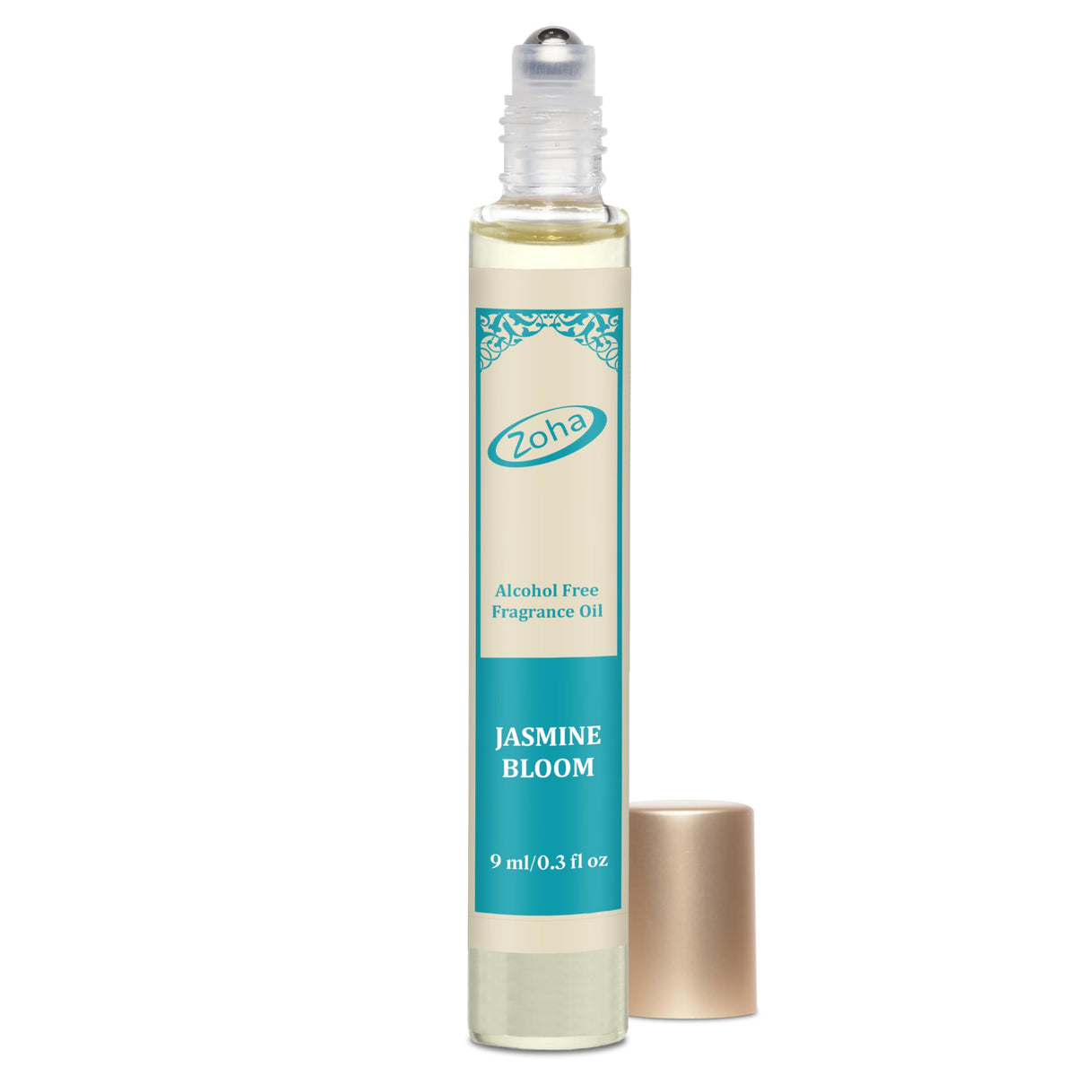 Zoha Jasmine Bloom bottle shows inviting floral notes for daily wear.