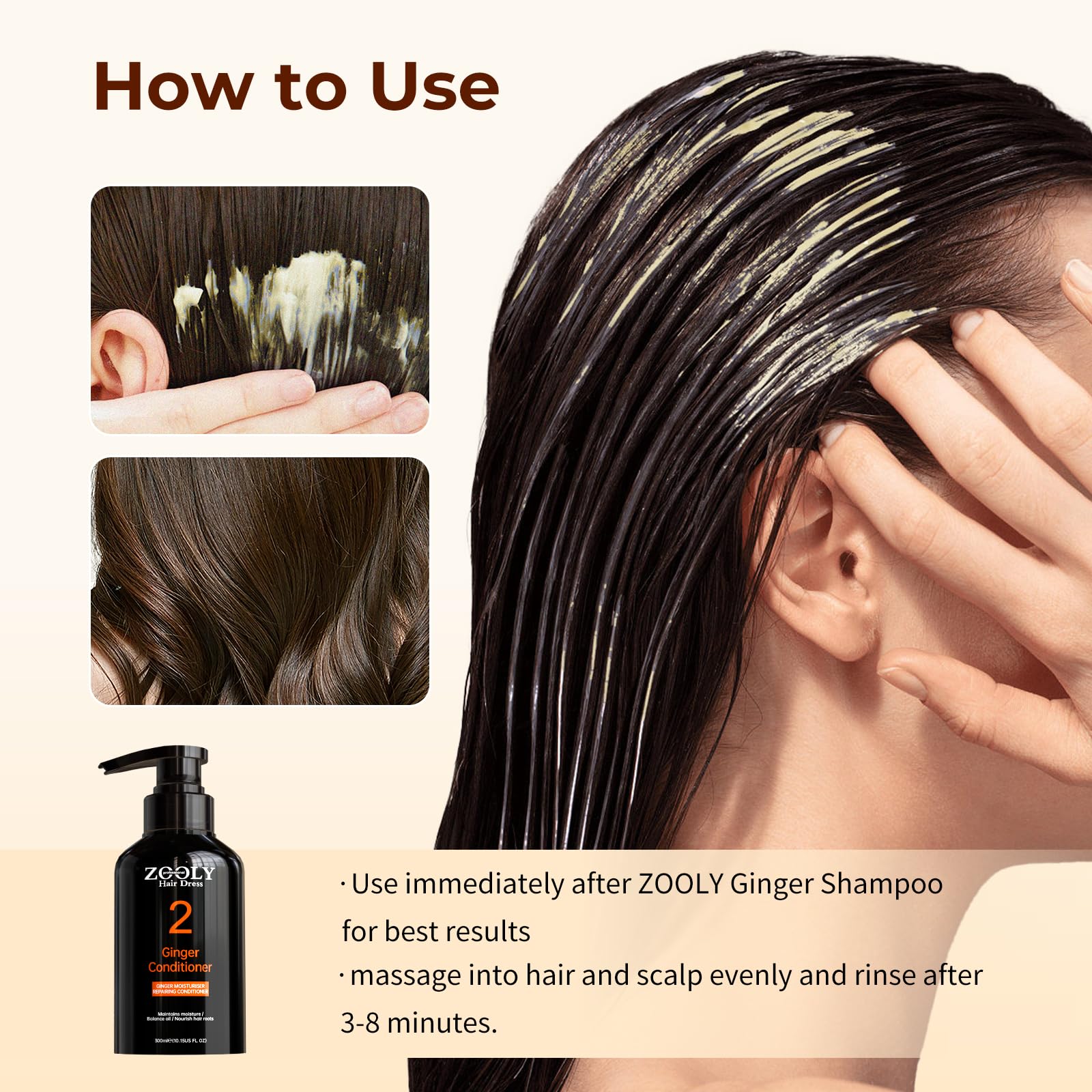 ZOOLY PROFESSIONAL Hair shines and becomes softer with continued use.