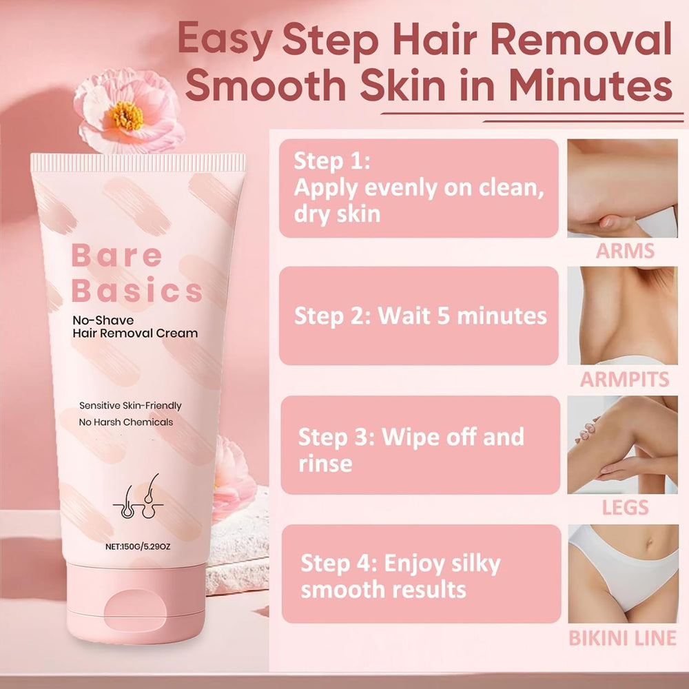 Zoreni No Shave Cream texture closeup showcases creamy, gentle formula.