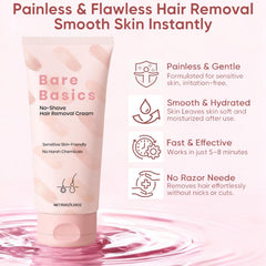 Zoreni No Shave Cream on legs for weeks of smooth skin.