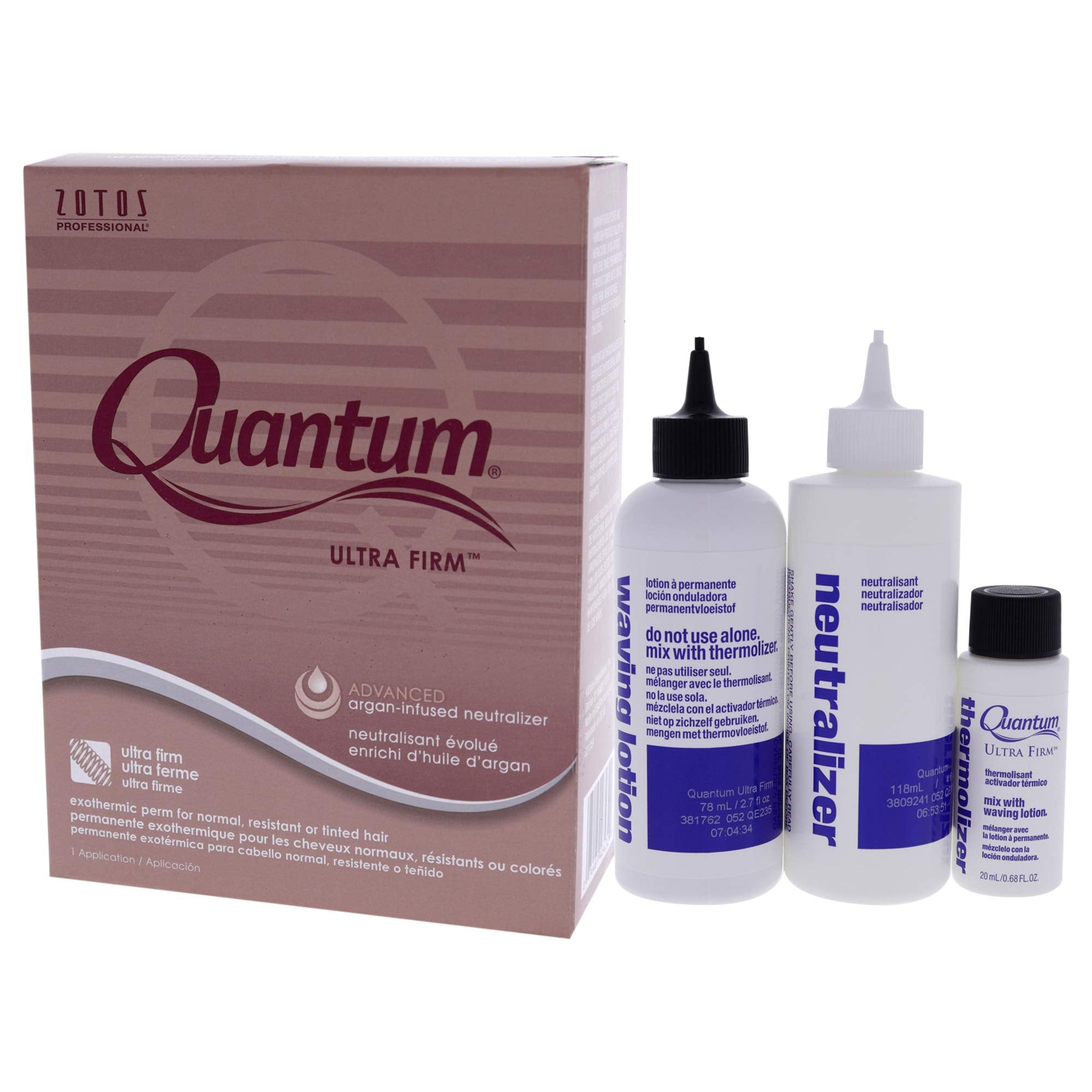 Zotos Quantum perm curls close-up reveals springy texture