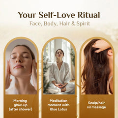 ZP.TECH Rich ingredients showcase vitamins and fatty acids for skin and hair.
