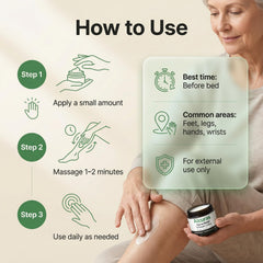 ZRRTXV Alcuras Nerve Cream 4 oz tube ready for daily self-care.