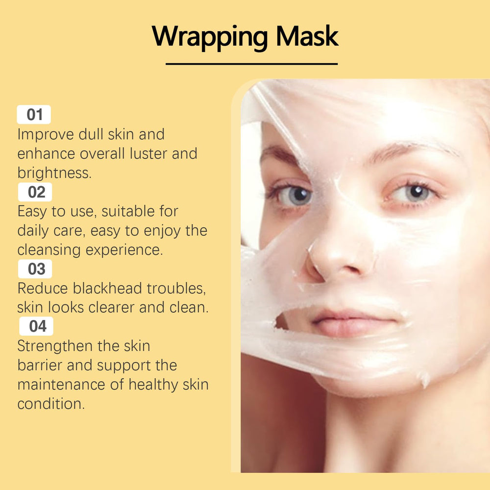 ZTSGU turmeric collagen mask application shows smoothing and overnight hydration