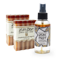 Zum Indigo Wild two Goat Milk Soap Bars 2-pack for gentle cleansing and hydration