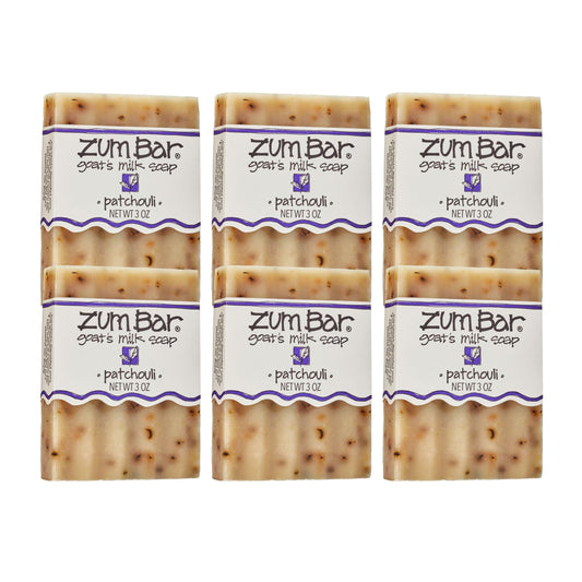 Zum Indigo Wild Patchouli goat's milk soap bar with creamy lather