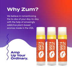 Zum Kiss Stick cruelty-free label signaling ethical, animal-friendly lip care