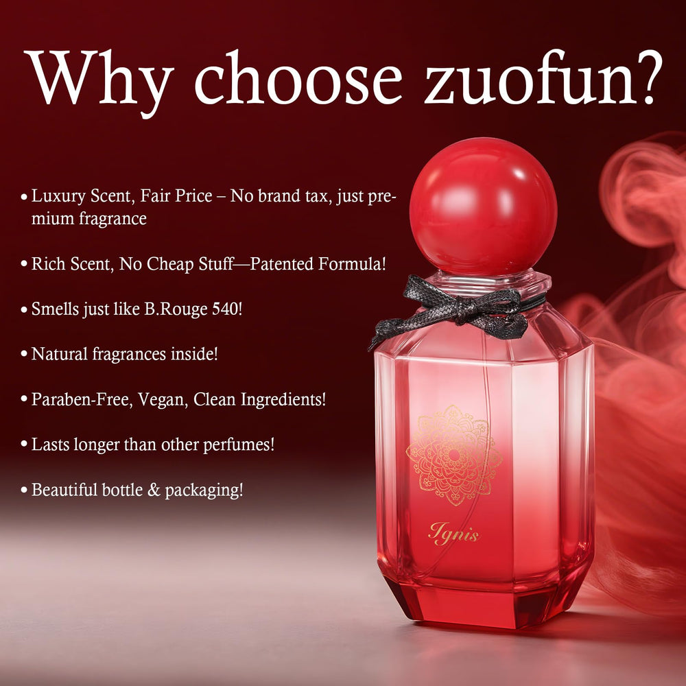Zuofun No.9 spray mist demonstrates easy, wide-area application for all-day scent.