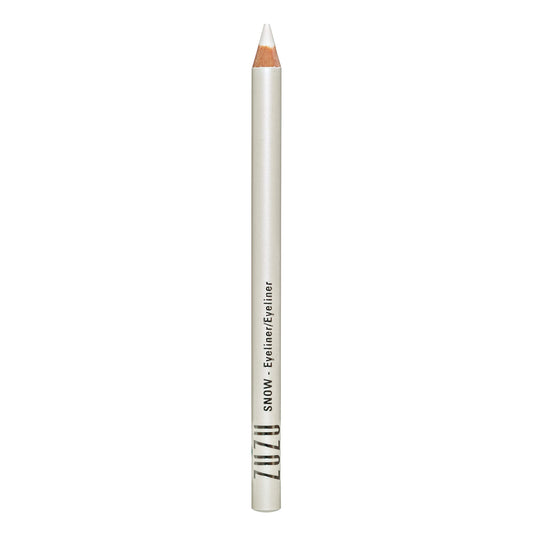 Zuzu Luxe Snow Eyeliner tip close-up for precise, smooth lines