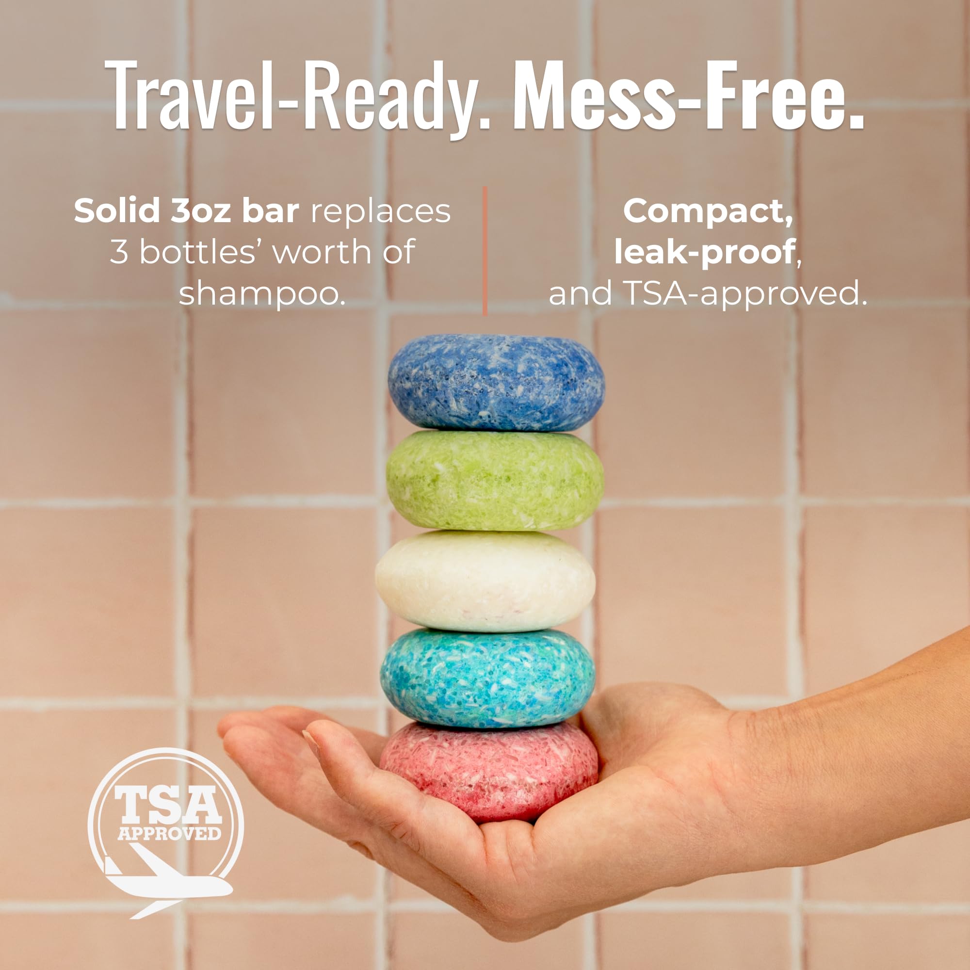ZWS Essentials Driftwood Shampoo Bar close-up texture shows a rich solid cleanser.