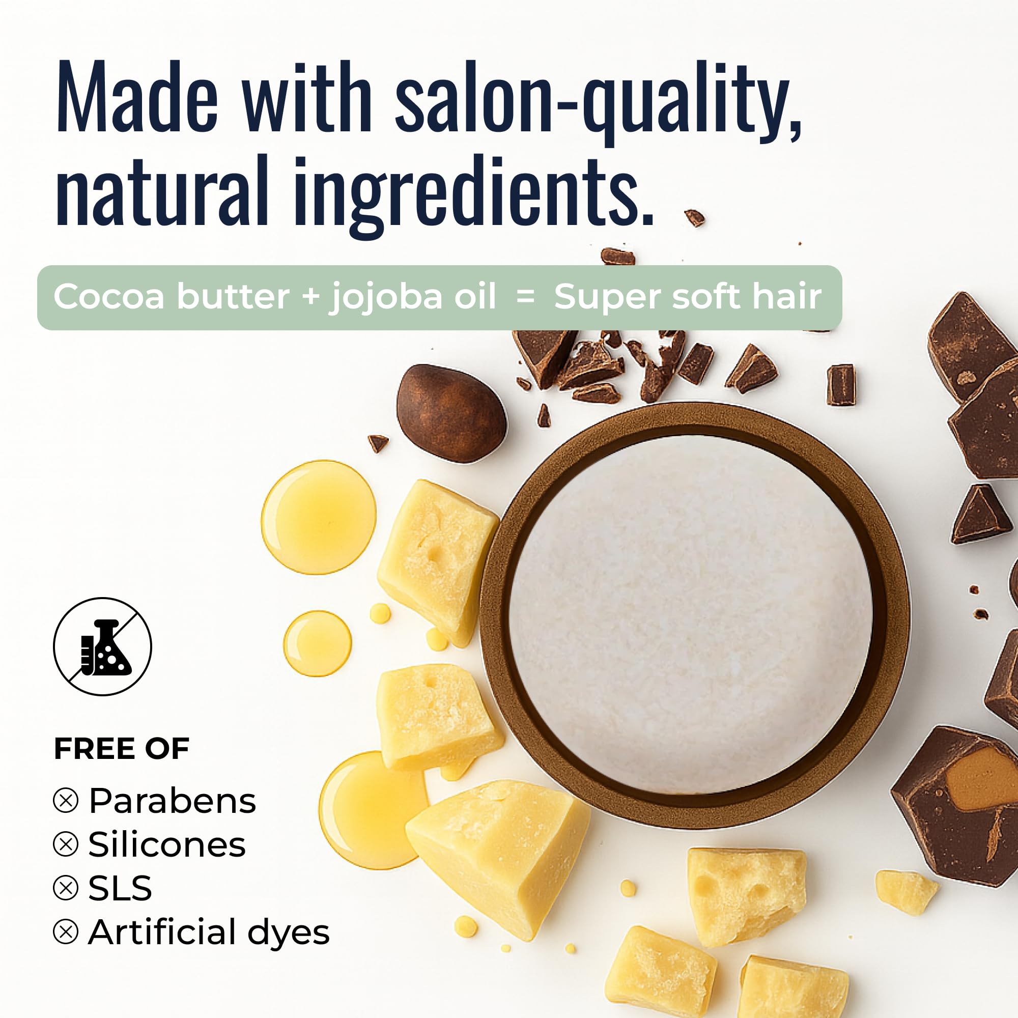 Travel-friendly ZWS Essentials Peppermint Breeze shampoo bar in compact case