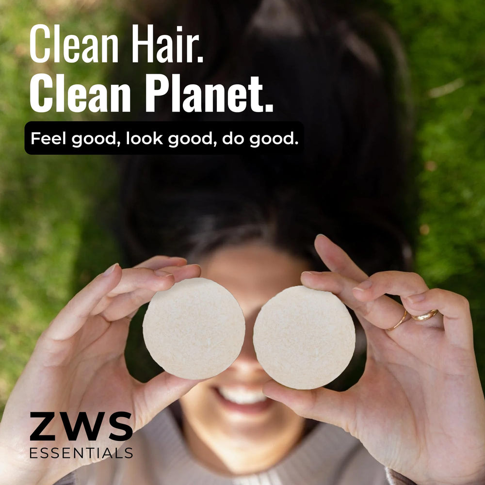 ZWS Essentials Simply Unscented Shampoo Bar ideal for sensitive scalps cleansing
