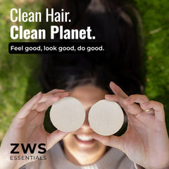 ZWS Essentials Simply Unscented Shampoo Bar ideal for sensitive scalps cleansing