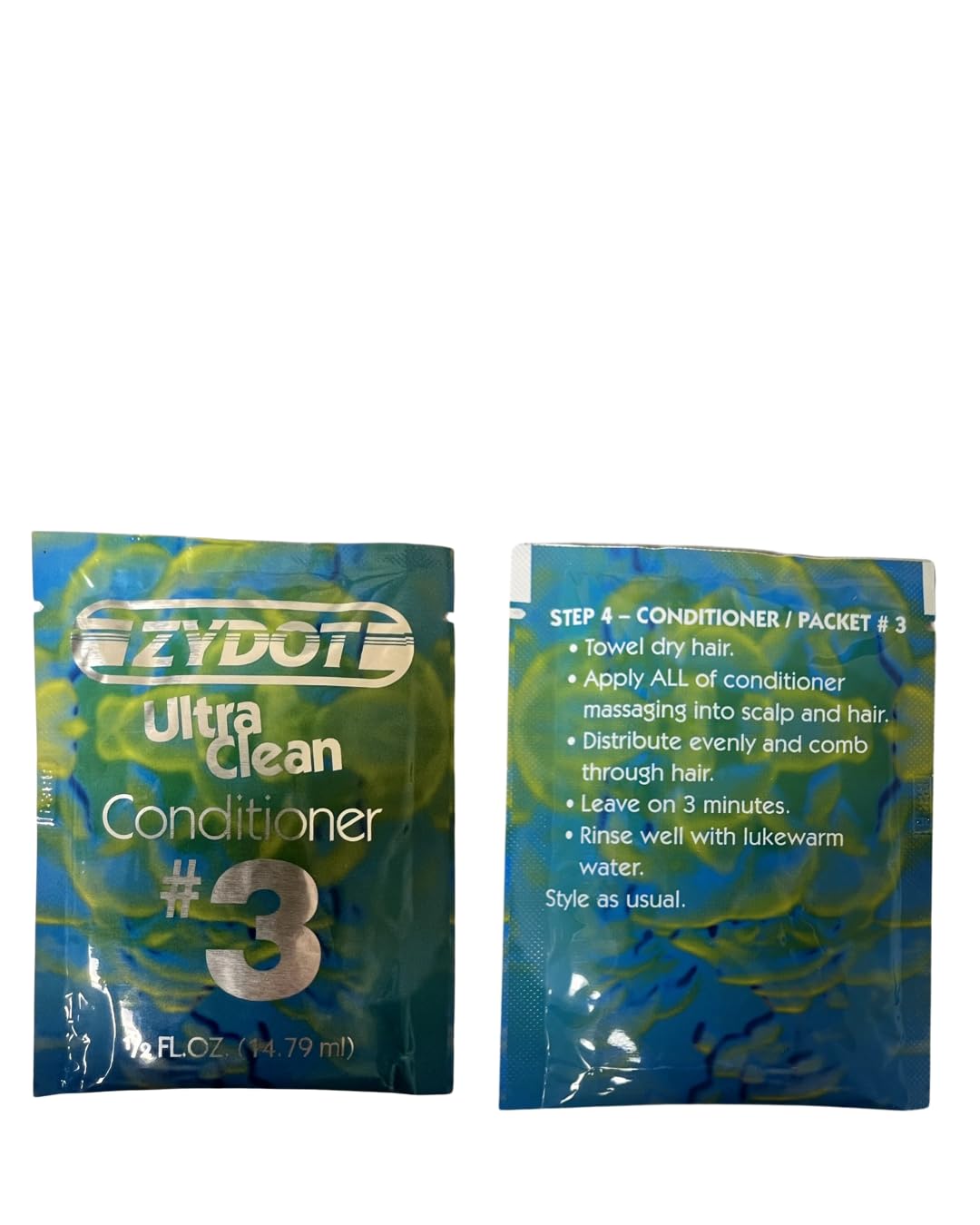 ZYDOT Ultra Cleanse purifier application showing a three-step detox routine in action