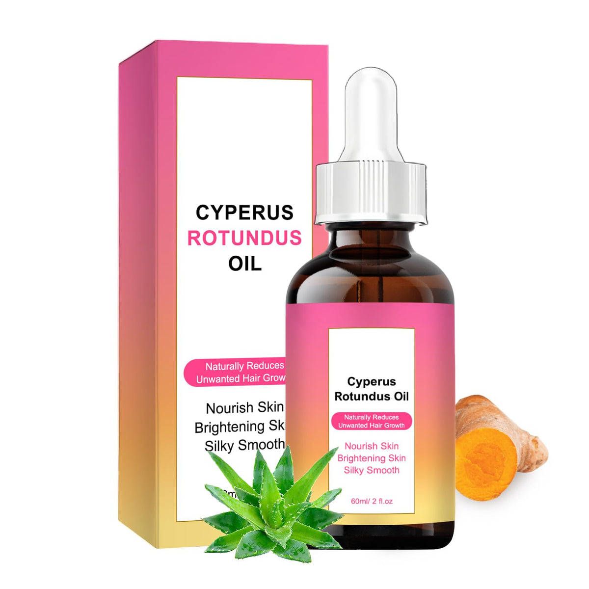 ZYGCDZ Cyperus Rotundus oil bottle for gentle skin care