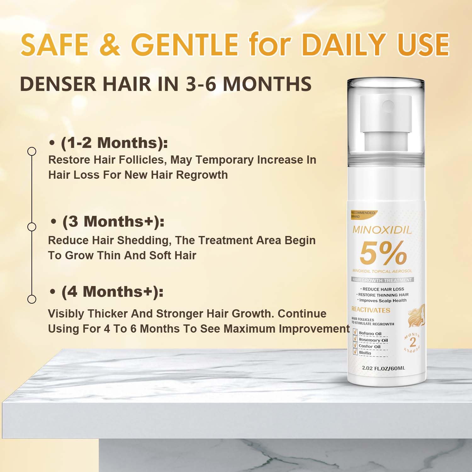 ZYXN Minoxidil scalp-application illustration for even coverage.