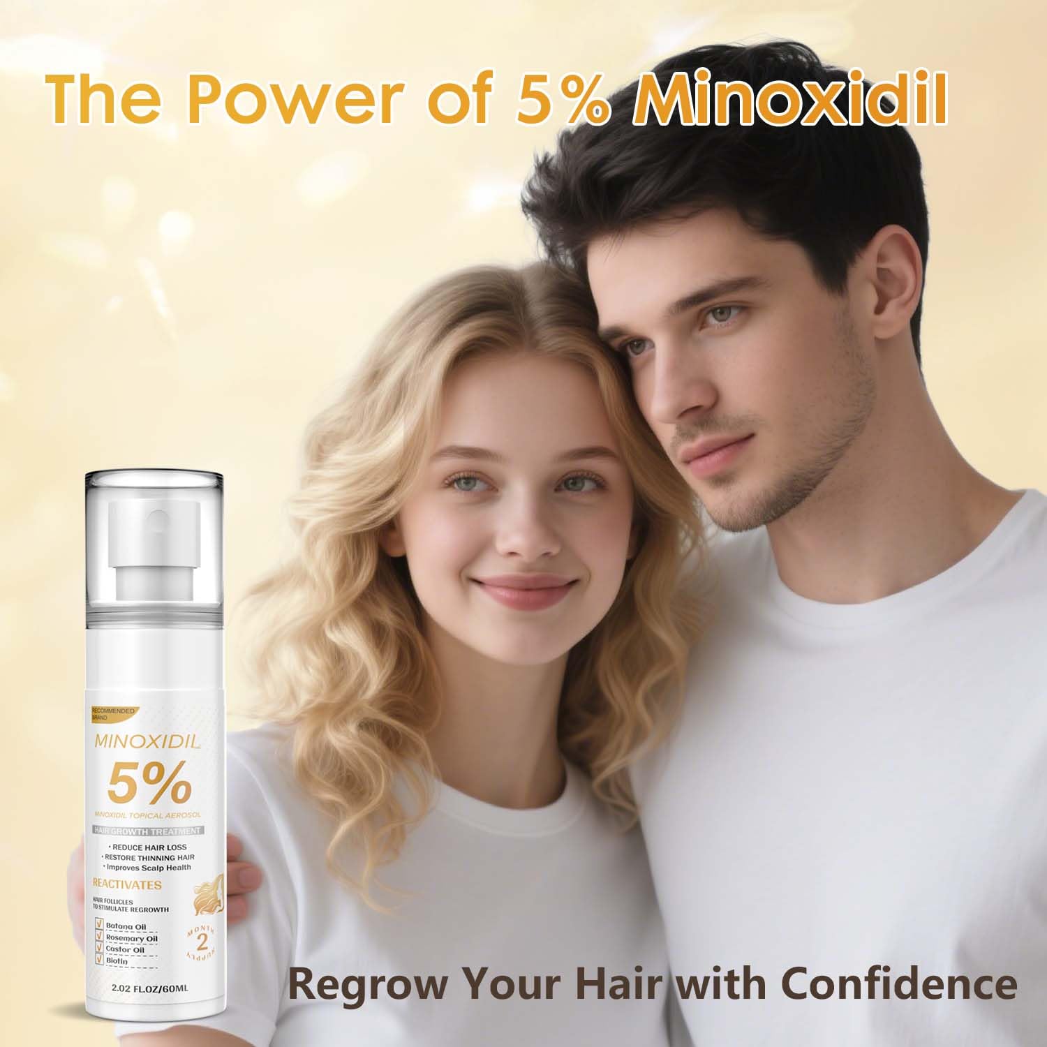 ZYXN Minoxidil travel-pack showcases compact, travel-friendly design.