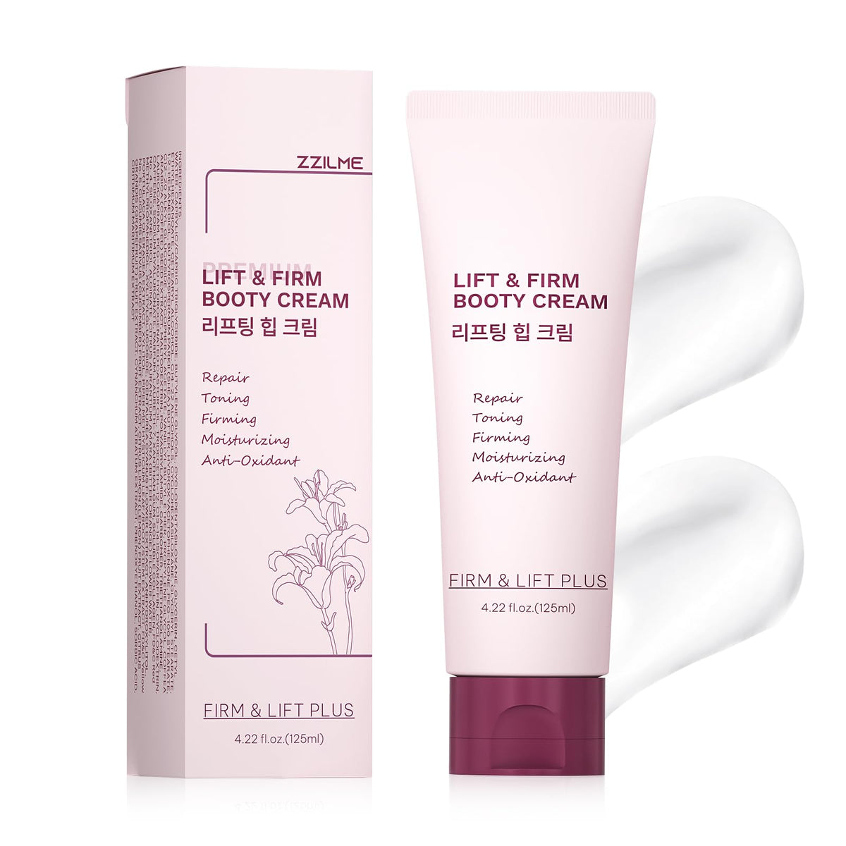 ZZILME B Tight cream bottle for daily firming routine.