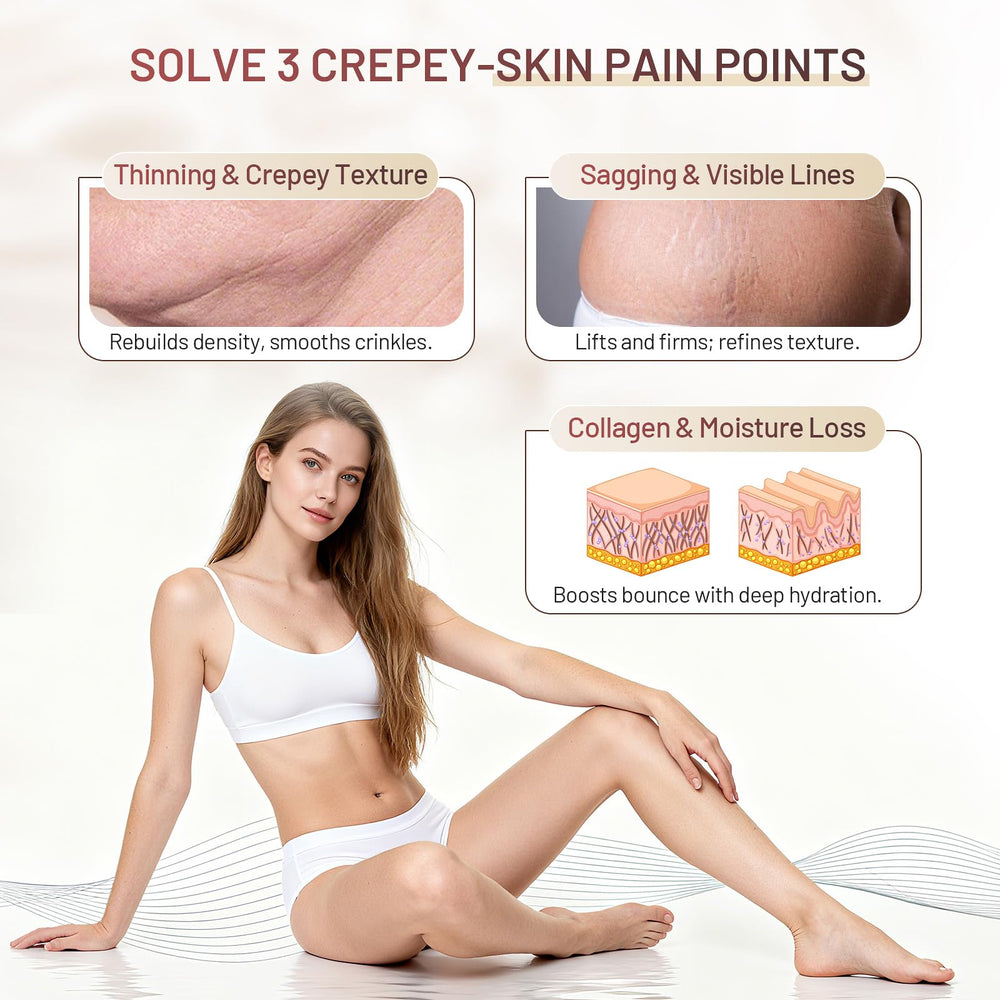 ZZILME Crepe Fix Cream bottle with clean, premium packaging.