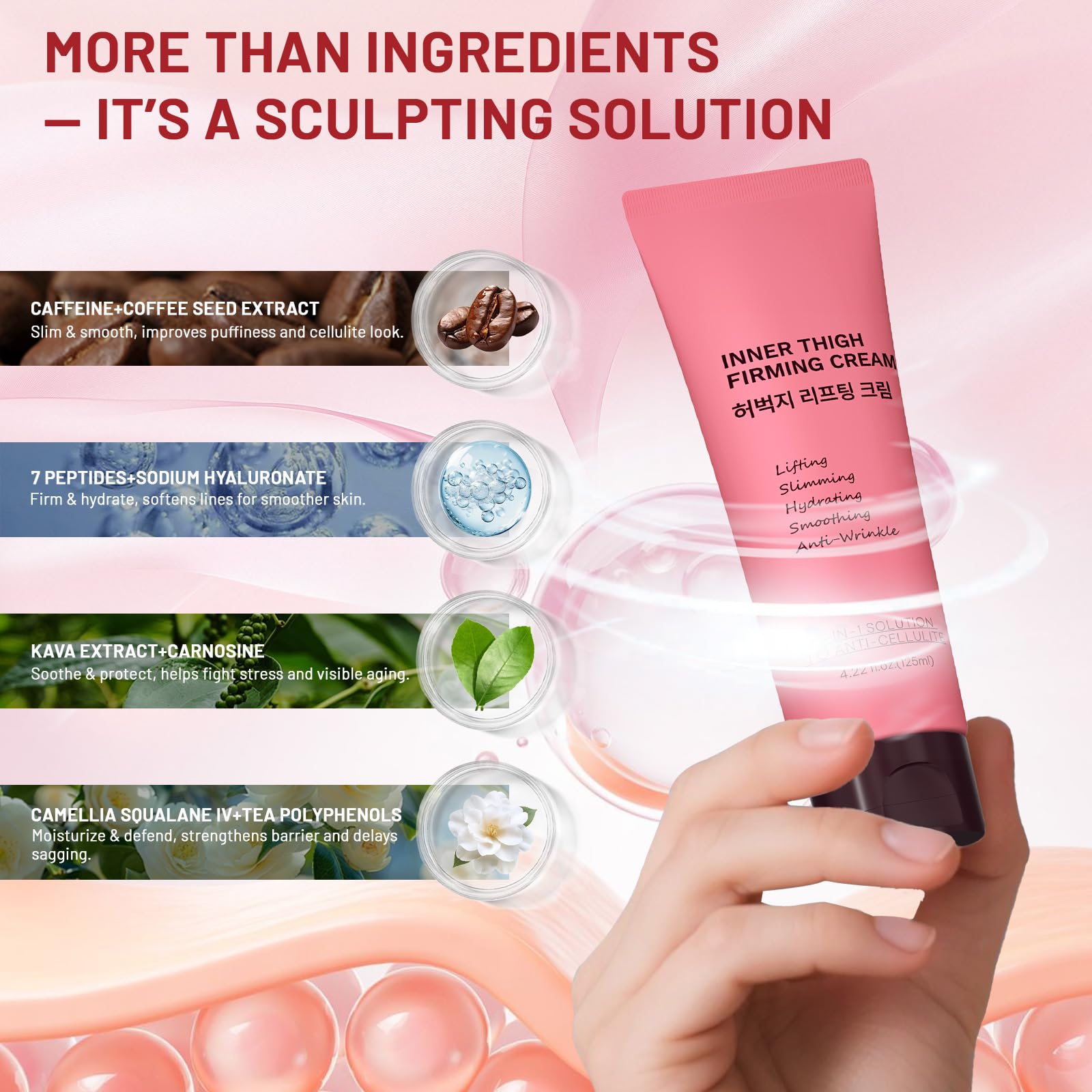 ZZILME application in hand demonstrates easy massaging routine.